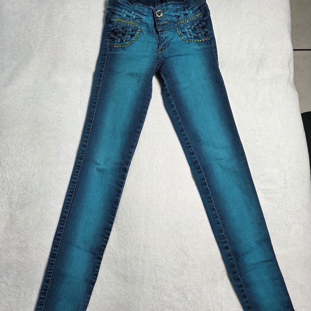 OshKosh B'gosh Vibrant Blue Skinny Jeans